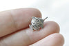20 pcs Antique Silver Tiny Fish Charms 11x15mm A8674