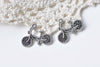 20 pcs Antique Silver Bicycle Bike Charms 18x26mm A8689