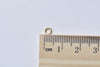 100 pcs Anti Tarnish 24K Gold Plated Brass Jump Rings 4mm 22G A8599