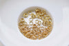 100 pcs Anti Tarnish 24K Gold Plated Brass Jump Rings 4mm 22G A8599