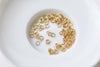 300 pcs Anti Tarnish 18K Gold Plated Brass Jump Rings 3mm 25G A8601