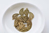 20 pcs Antique Gold Filigree Leaf Charms 10x16mm A8627