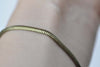 6.6ft (2m) Antique Bronze Square Box Snake Cobra Chain A8731