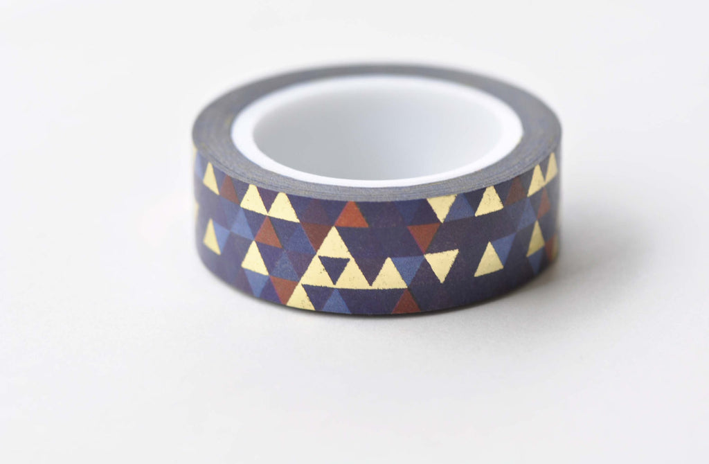 Triangle Pattern Washi Tape Wallpaper 15mm x 10M Roll A12155