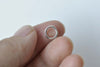 90 pcs Shiny Silver Tone Brass Thick Jump Rings 8mm 16 gauge A8735