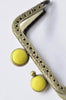 Metal Purse Wedding Party Evening Coin Purse Bag Frame Handle Purse Frame 8.5 x 6.5cm ( 3" x 2")