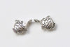 20 pcs Antique Silver Tiny Fish Charms 11x15mm A8674