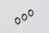 100 pcs Antique Bronze Oval Jump Rings 4x5mm 22G A8680