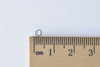 500 pcs Silver Plated Brass Jump Rings Size 3mm 25gauge A8747