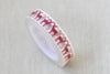 One Roll 0.39" ( 10mm) Width Reindeer Festival Washi Tape A12123
