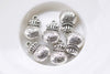 10 pcs Antique Silver Fortune Money Bag Purse Charms A8687