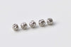 300 pcs Platinum Tone Filigree Ball Spacer Beads Size 4mm A8778