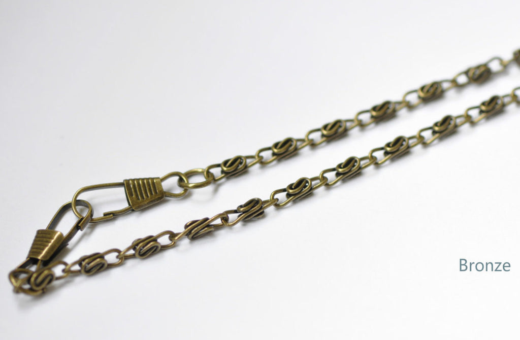 Bronze Purse Frame Wheat Chain/ 40cm(15") and 110cm(43") Available