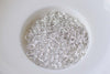 500 pcs Silver Plated Brass Jump Rings Size 3mm 25gauge A8747