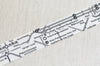 Map Washi Tape Train Subway Masking Tape 20mm x 5M Roll A12093