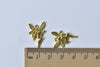 20 pcs Gold Tone Small Fairy Charms Size 15x21mm A8799