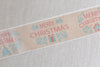 Retro Merry Christmas Happy Holidays Washi Tape 30mm x 5M Roll A12301