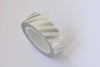 1 Roll Silver Stripe Washi Tape Semi Transparent A12328