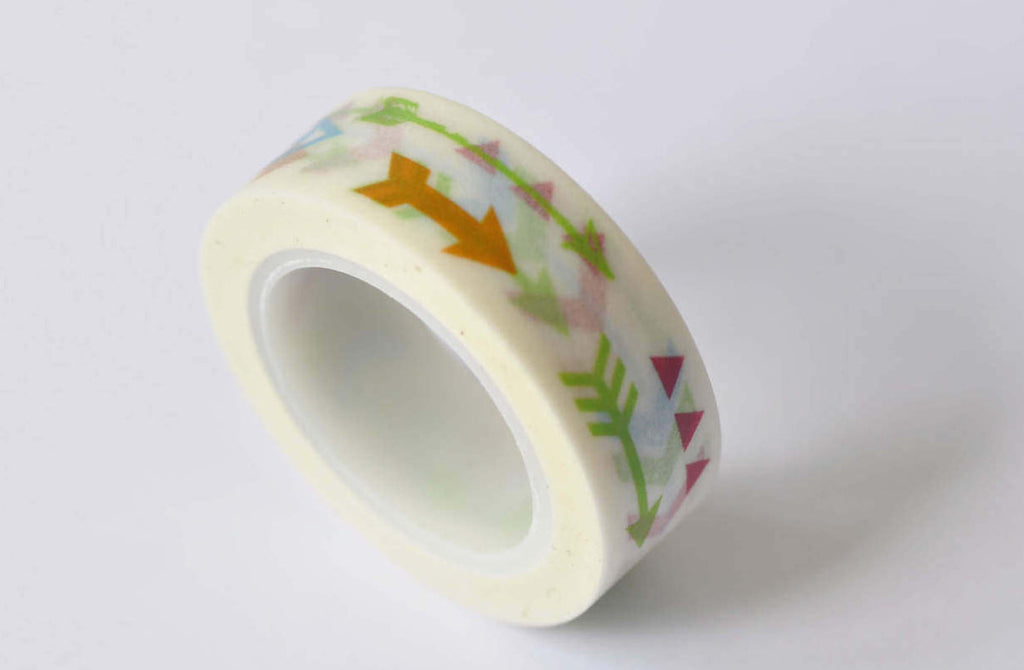Deco Arrow Washi Tape 15mm x 10M Roll A12400