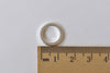 20 pcs Shiny Silver Plated Thick Seamless Circle Rings 14mm A8834