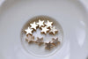 10 pcs Tiny Star Spacer Beads Anti Tarnis Gold 8mm A8842