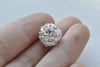 10 pcs Silver Tone Iron Hollow Wire Knots Ball Beads 10mm to 22mm