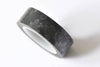 Retro Black Flower Floral Deco Washi Tape 15mm Wide x 10M Roll A12454