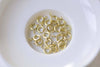 Raw Brass Spring Ring Clasps 6mm Set 50 A8867