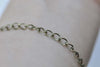 16ft (5m) Antique Bronze Color Steel Curb Chain 3.2x5.5mm A8783