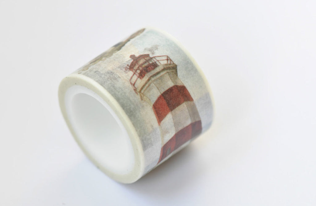 Retro Beacon Washi Tape 30mm x 5M Roll A12206