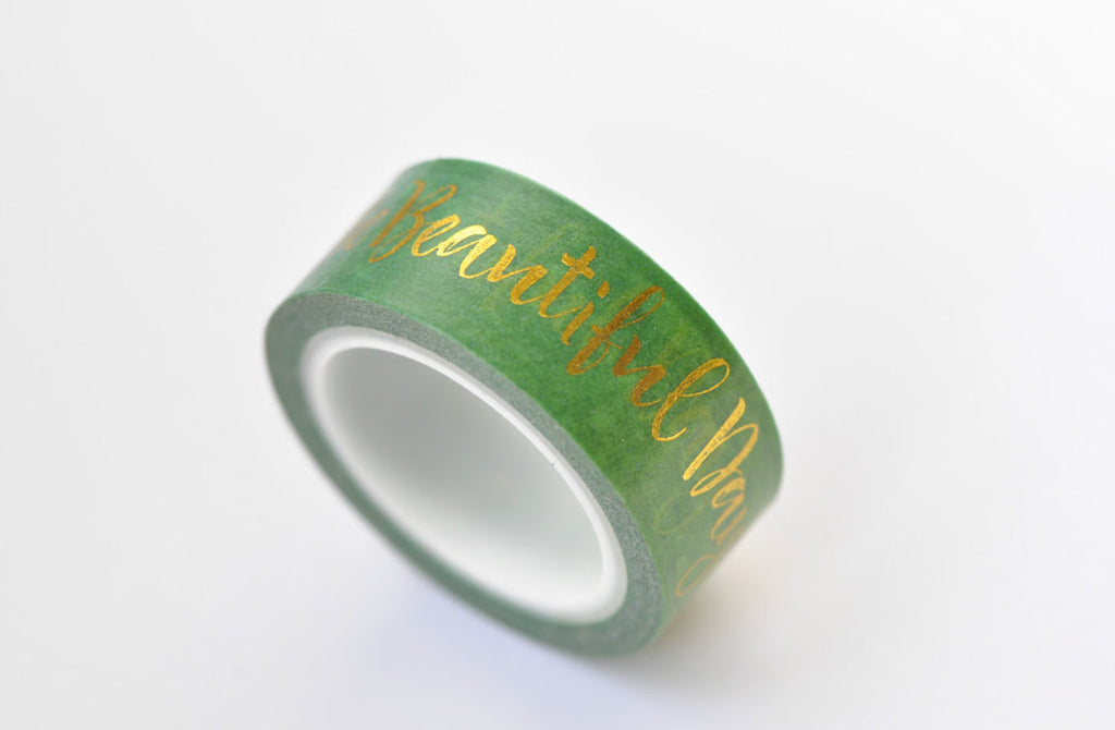 Beautiful Day Masking Washi Tape Holiday Deco A12220