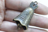 6 pcs Antique Bronze Large Traditional Chinese Bell Pendants A8889