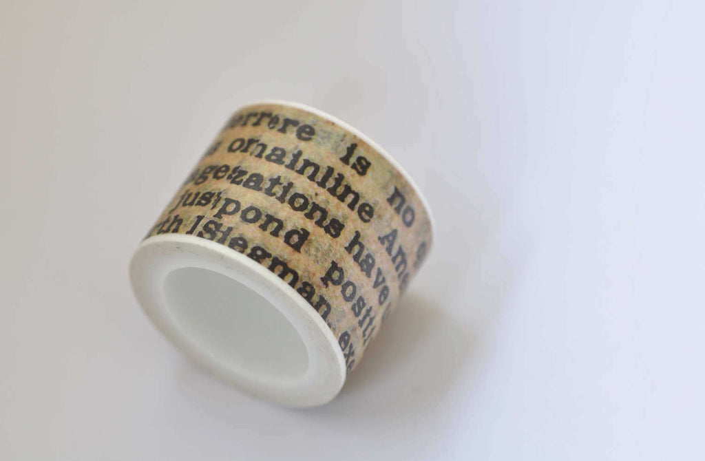 Political Quotes Washi Tape 30mm Wide 5M Long A12280