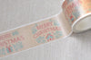 Retro Merry Christmas Happy Holidays Washi Tape 30mm x 5M Roll A12301