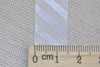 1 Roll Silver Stripe Washi Tape Semi Transparent A12328