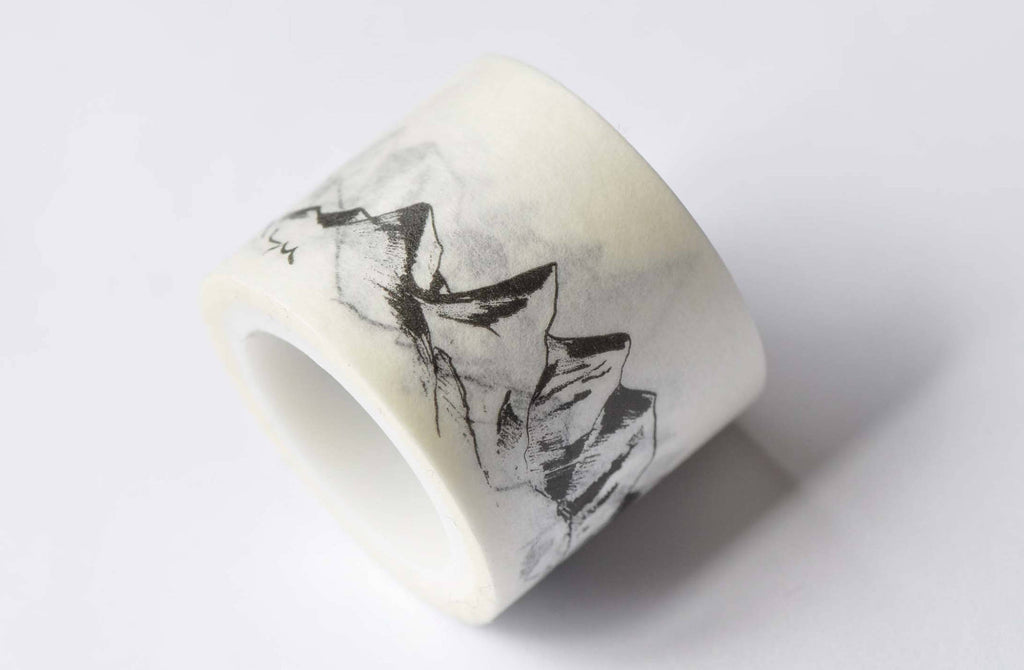 Mountain Drawings Washi Tape Masking Tape 30mm x 5M A12604