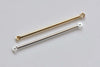 Shiny Silver/Gold Connecting Bar Link Rod Connector 45mm 12 Gauge
