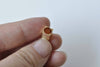 10 pcs Brass Rectangle Cube Beads 6x8mm A8829