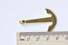 10 pcs Antique Gold Anchor Nautical Charms Pendants 26x40mm A8950