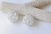 10 pcs Silver Tone Iron Hollow Wire Knots Ball Beads 10mm to 22mm