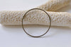 Large Brass Seamless Rings Antique Bronze Finish 25mm Set of 20 A8863