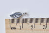 Antique Bronze/Silver/Gold Small Detailed Leaf Charms Set of 30