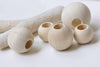 Large Hole Round Unfinished Wood Beads 12mm to 50mm Pick Size