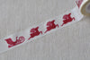 Red Reindeer Masking Washi Tape 15mm Wide x 10M Roll A12673