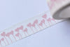 Heart Design Adhesive Washi Tape 15mm x 10M Roll A12772