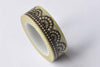 Cotton Lace Design Washi Tape 15mm Wide x 10M Roll A12706
