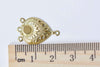 20 pcs Raw Brass Chandelier Earring Connectors Stamping A9014