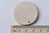 10 pcs Unfinished Round Wood Chips Pendants Beads Findings A3942