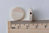 10 pcs Unfinished Round Wood Chips Spacer Beads Findings