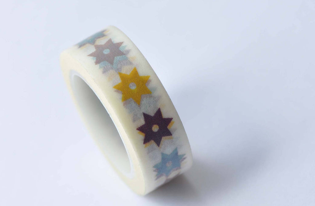 Star Masking Washi Tape Self-adhesive Tape 15mm x 10M A12821